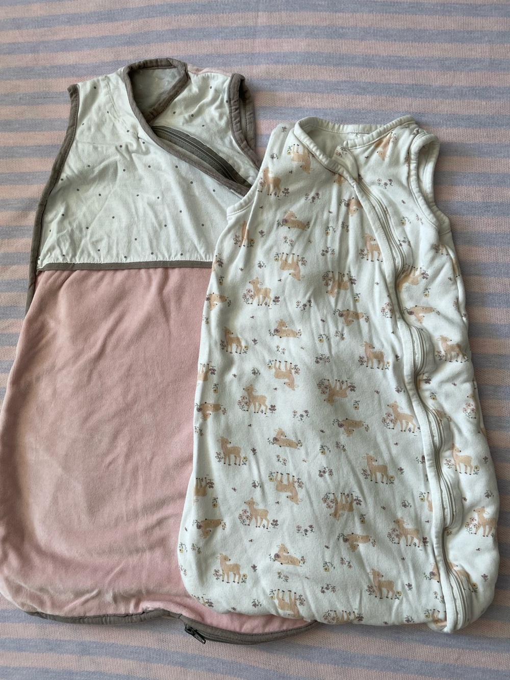 0-3M baby girl Sleep Sacks - Two-Pack Ikea and Anko
